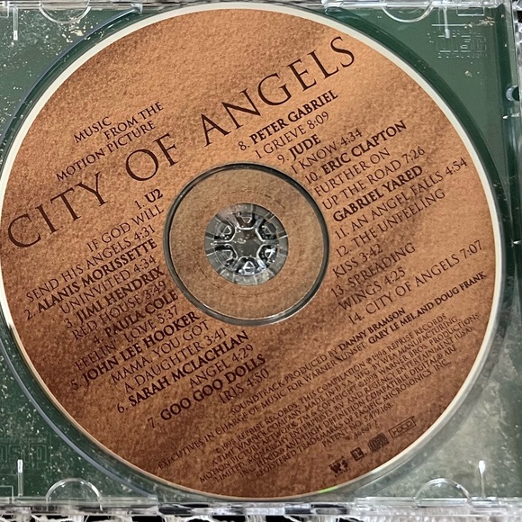 City Of Angels: Original Motion Picture Soundtrack original owner selling - Picture 4 of 4